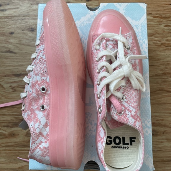 golf converse snakeskin print women’s 7 - Picture 8 of 8
